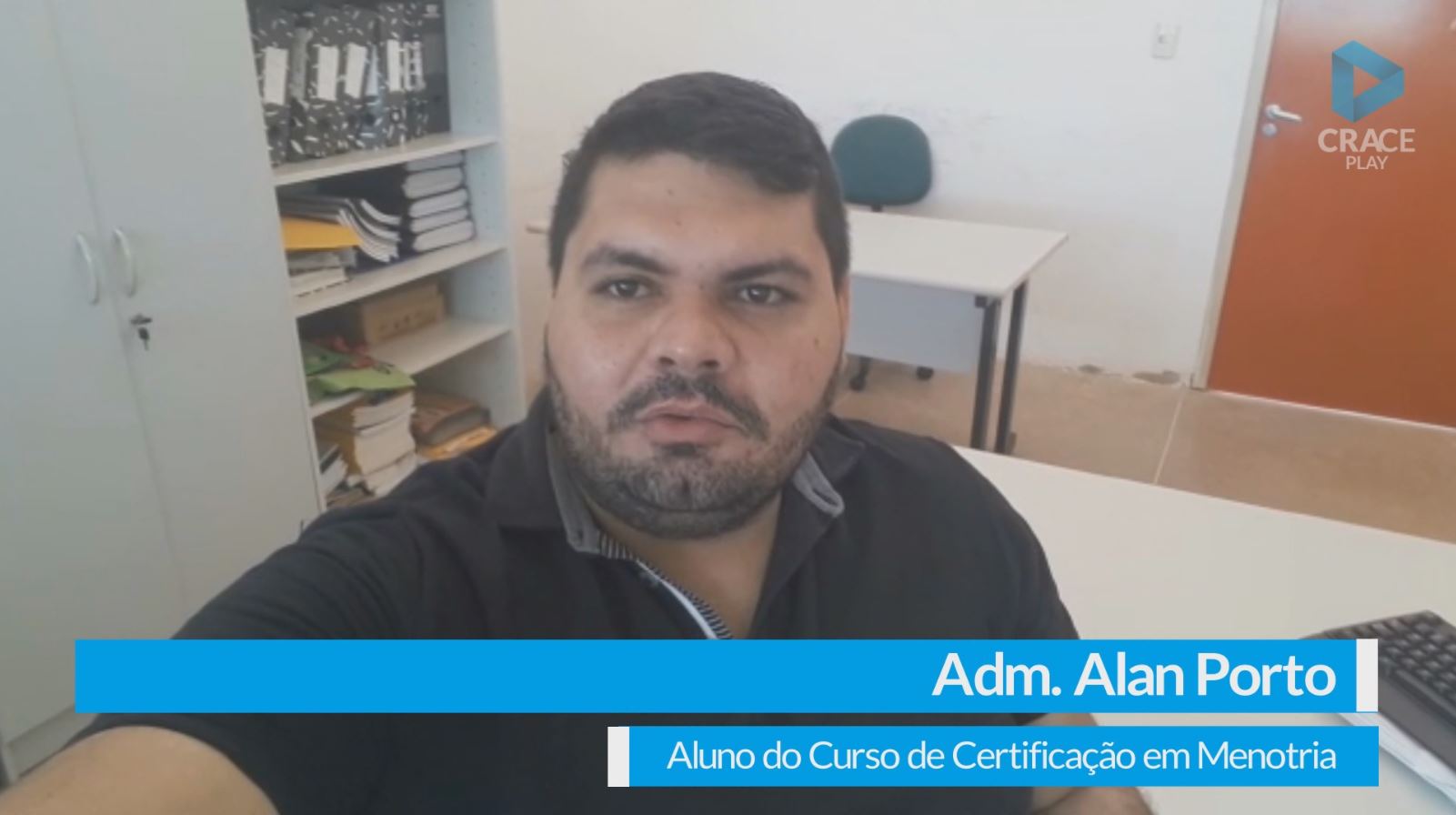 O Adm. Alan Porto faz um depoimento sobre o Curso de Certificação em Mentoria