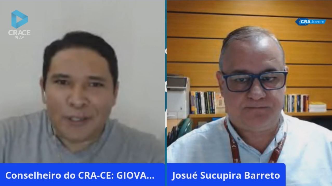 O Conselheiro do CRA-CE Giovane Vieira e o Adm. Josué Sucupira Barreto Participam do Evento CRA Jovem e a Educação