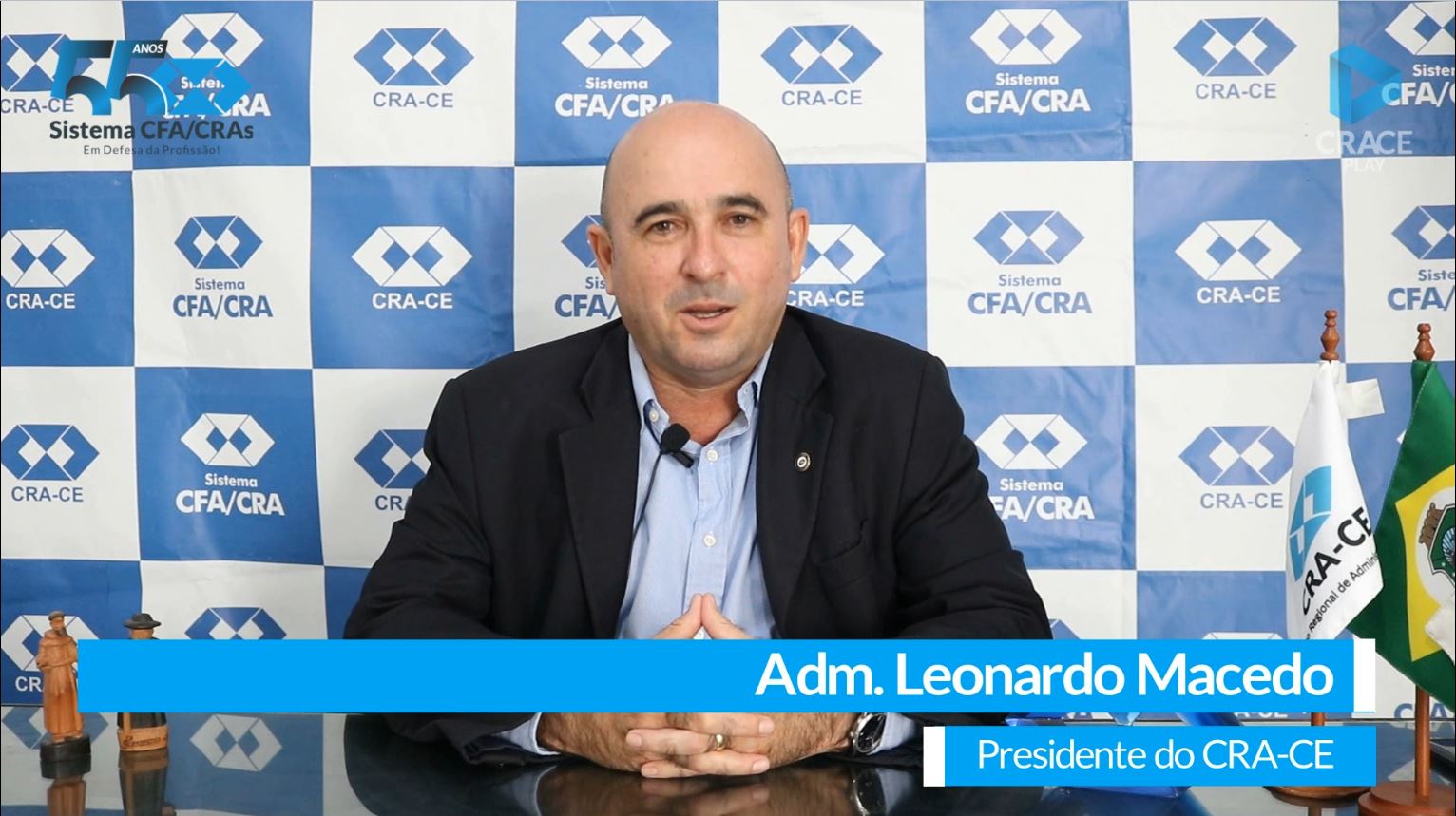 O Presidente do CRA-CE Adm. Leonardo Macedo Parabeniza todos os Administradores pelo Dia do Administrador