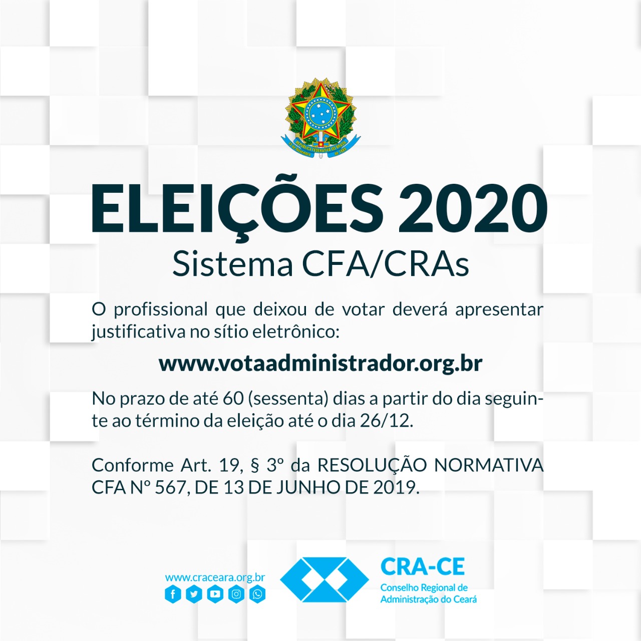 Eleições 2020: se você não votou, justifique!