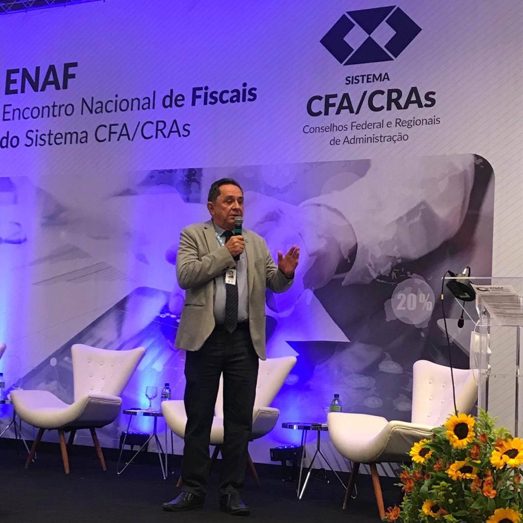 Durante Enaf, Adm. Rogério Cristino fala sobre Refis do Conselho