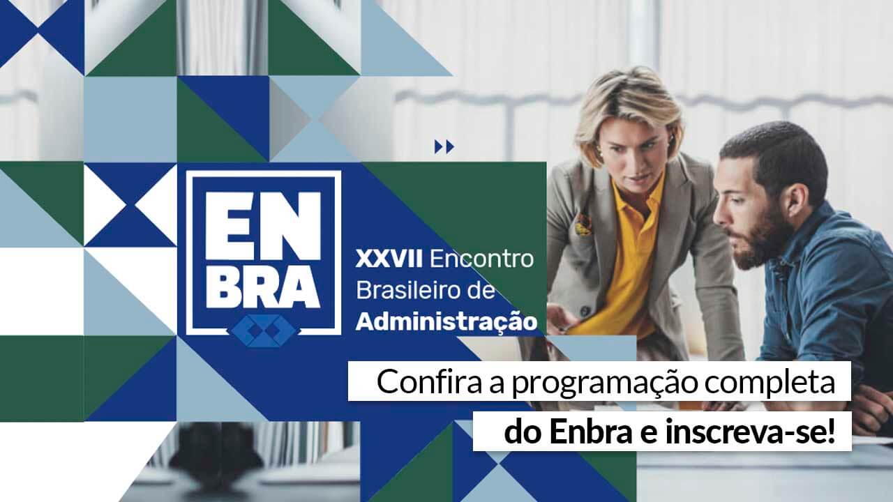 Tudo pronto para a realização do 27º Enbra; participe; online e gratuito