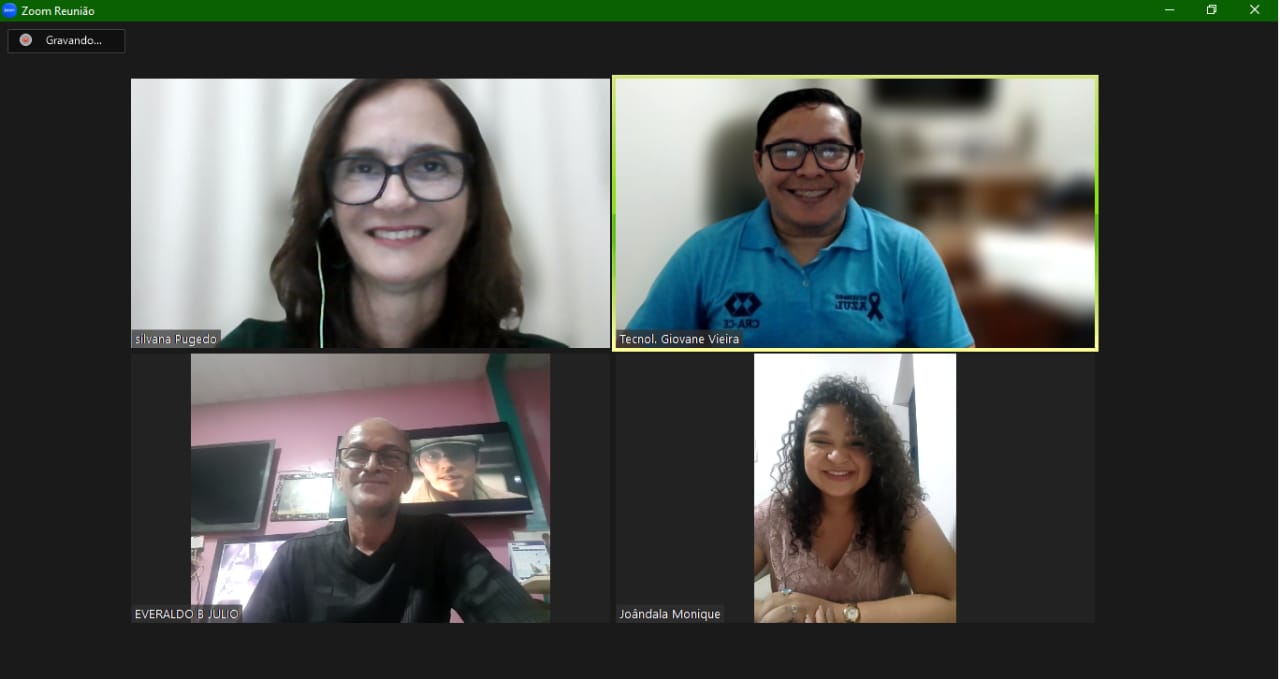 Tecnol. Giovane Vieira se reúne com Grupo de Trabalho de Graduação Tecnológica do CFA