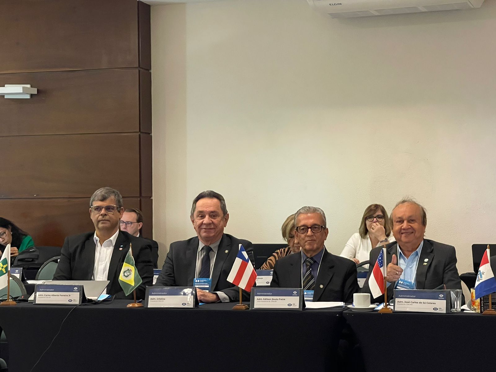 Adm. Rogério Cristino destaca fortalecimento da profissão durante Fórum de Presidentes