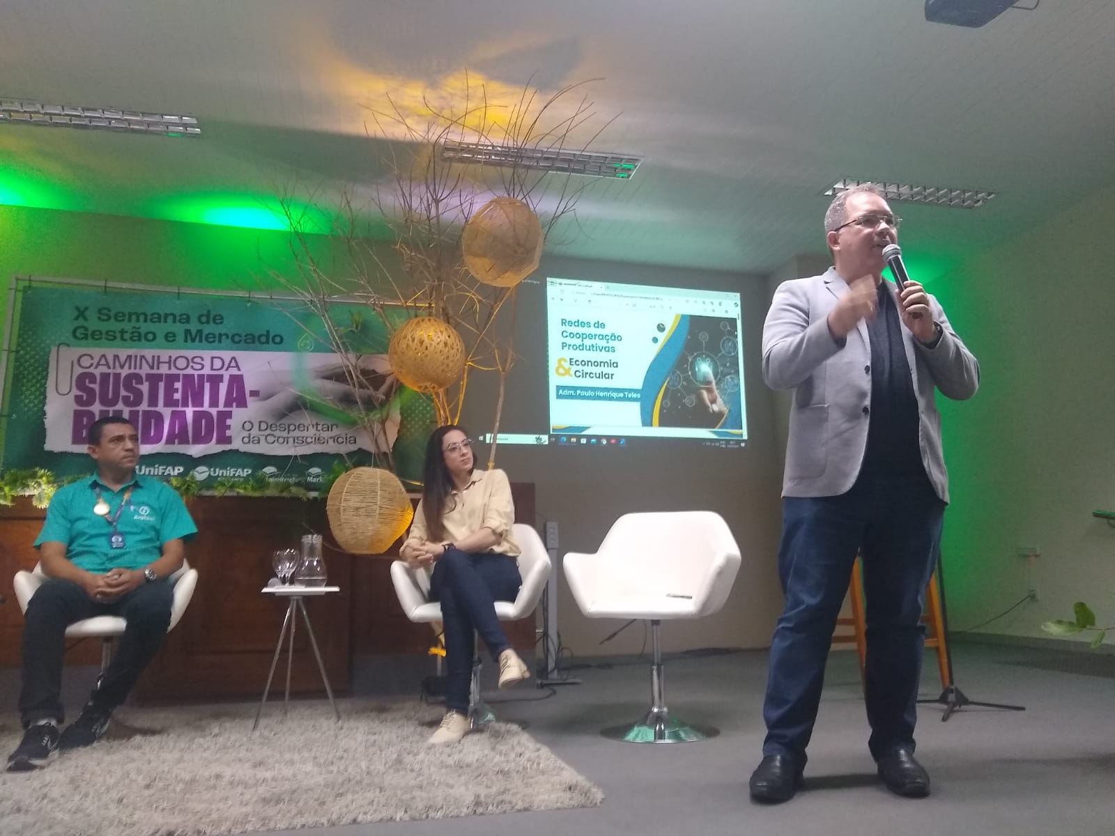 Destaques e Reconhecimentos na Semana de Gestão e Mercado do UniFAP CE com a Palestra do Adm. Paulo Teles