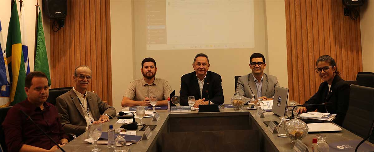 Presidente do CRA-CE e conselheiros alinham últimos detalhes para início da divulgação do 7° Fórum de Gestão Pública em Maracanaú