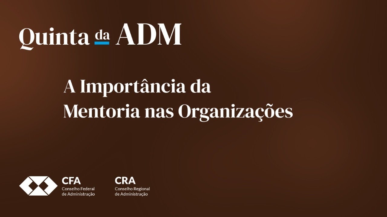 Adm. José Albuquerque, conselheiro do CRA-CE, fala sobre mentoria na Quinta da ADM