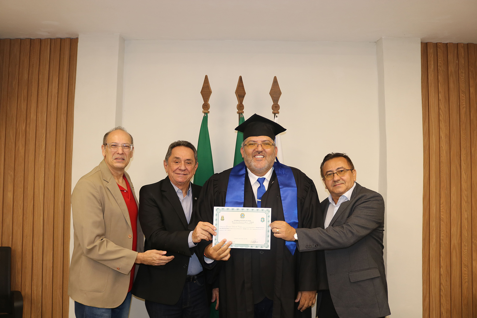 CRA-CE realiza cerimônia de entrega dos diplomas da pós-graduação em Gestão Financeira da URCA