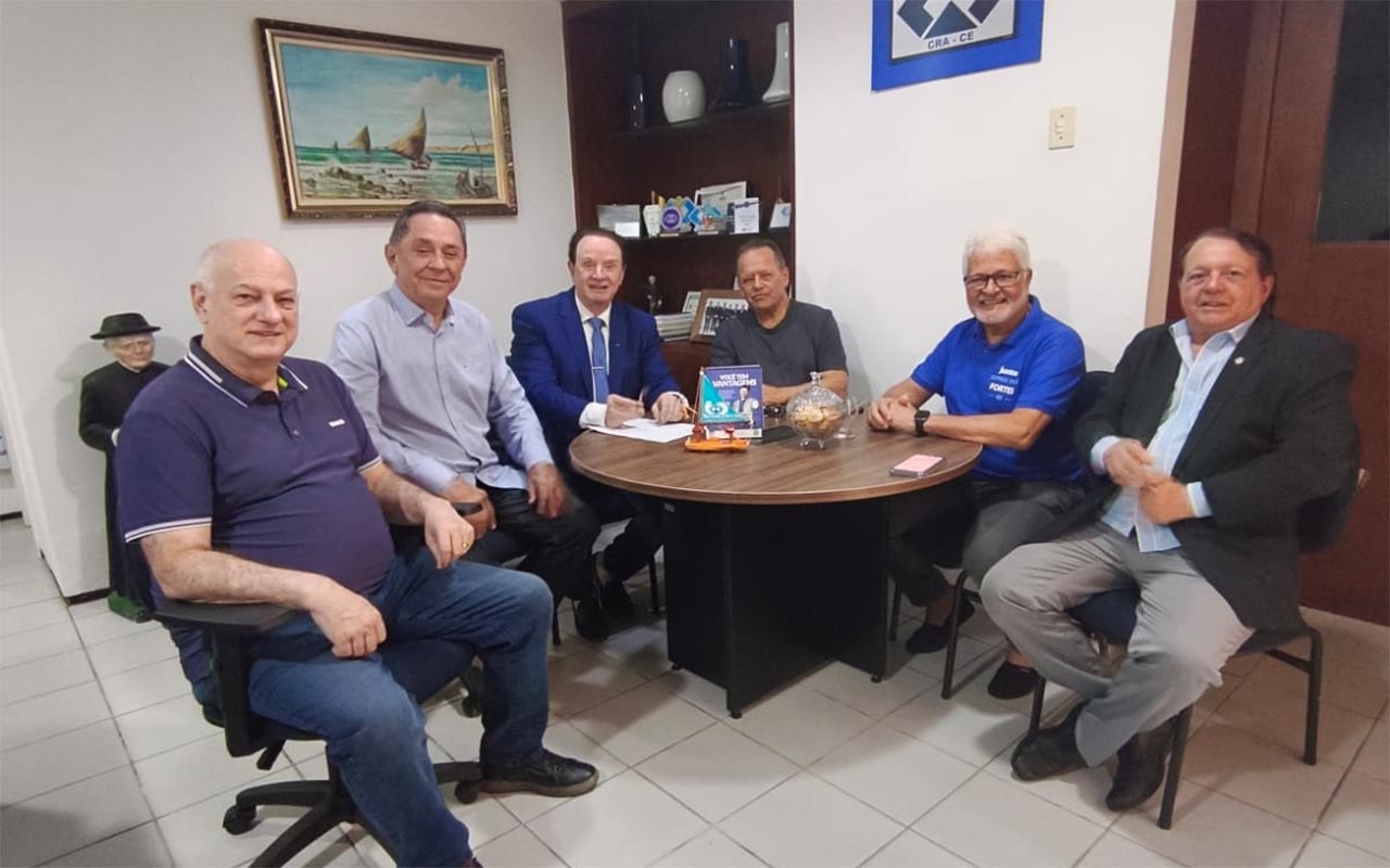 CRA-CE recebe visita técnica de Conselheiros Federais e Presidentes Regionais