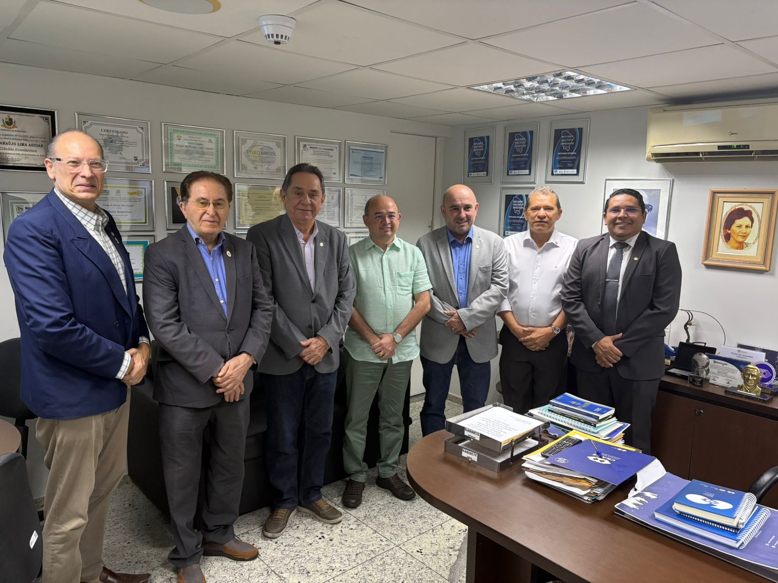 Adm. Sérgio Aguiar recebe convite para homenagem no Jubileu de Diamante da Administração