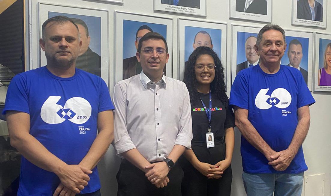 CRA-CE realiza visita técnica à subseção Norte e Sobral para alinhar eventos do Jubileu de Diamante