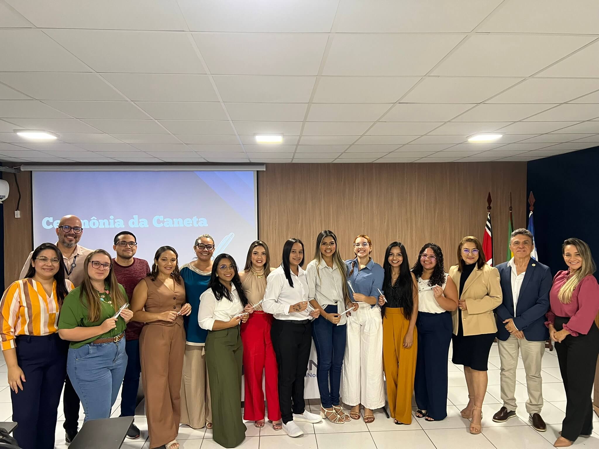 Adm. Clésio Jean participa da Cerimônia da Caneta na UNIFATENE