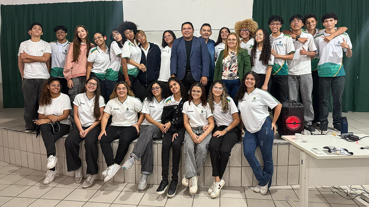 CRA Itinerante fortalece conexão com estudantes em instituições de Fortaleza