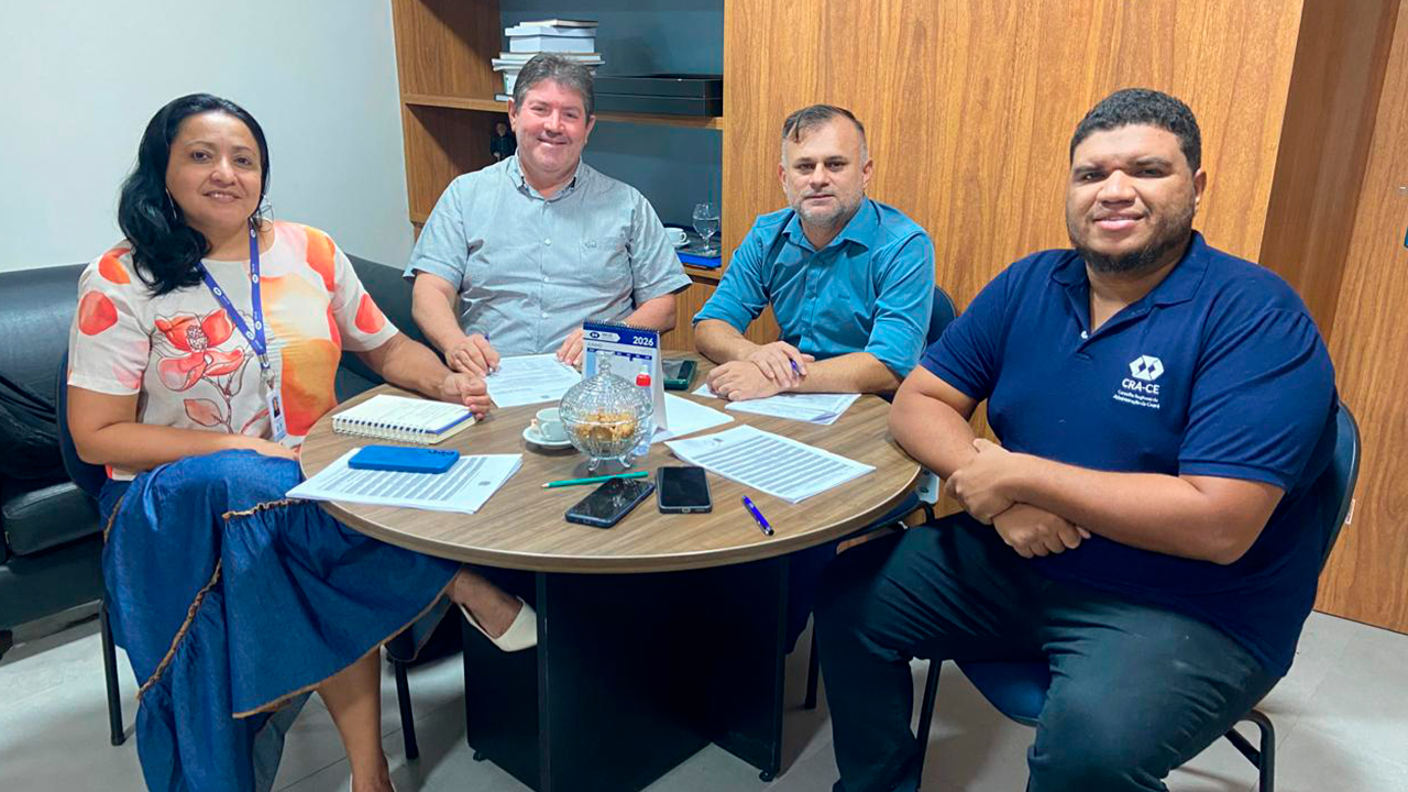 CRA-CE realiza reunião da Comissão de Tomada de Contas referente ao mês de maio